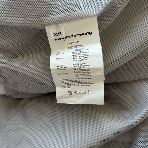 ALEXANDER WANG Track Pants Integrated Logo
Waistband Boxer Woven Joggers XS - Picture 5 of 17